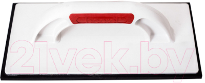 Терка шлифовальная Beorol 280x140x8мм с резиновым покрытием / 8606007991550