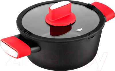 Кастрюля Vensal Velour Rouge / VS1045