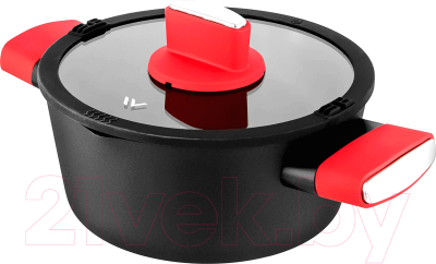 Кастрюля Vensal Velour Rouge / VS1045