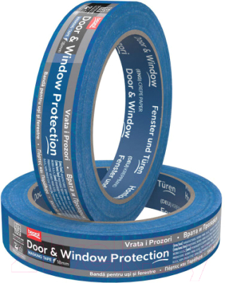 Лента малярная Beorol Двери и окна 18мм/50м