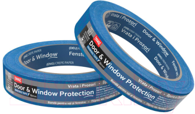 Лента малярная Beorol Двери и окна 18мм/50м