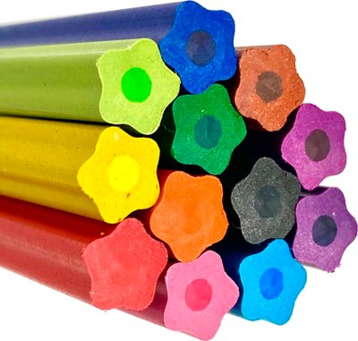 Набор цветных карандашей Полином Fine Line Basic BFP-12FR/B