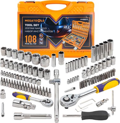 Универсальный набор инструментов Megatools MT-41082-5 - фото