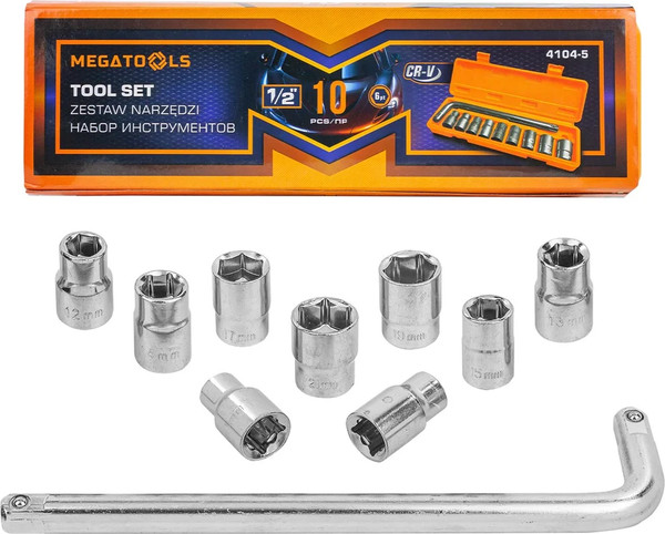 Универсальный набор инструментов Megatools MT-4104-5(57965) - фото
