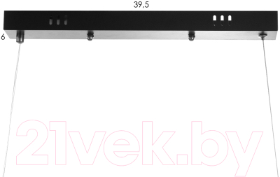 Потолочный светильник BayerLux Изгибы / 9456019