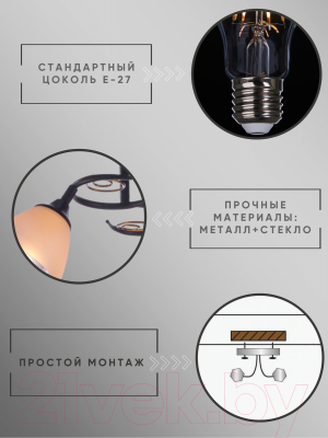 Люстра Aitin-Pro НПБ 02-3x60-101 / 70140/3