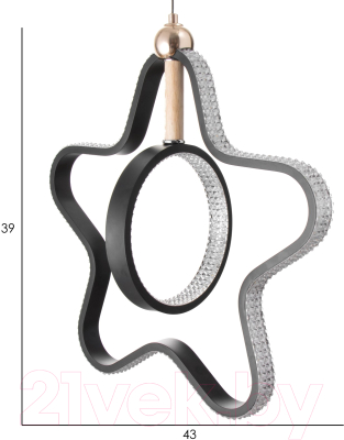 Потолочный светильник BayerLux Звезда / 9227355