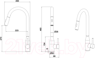 Смеситель Ekko E4713