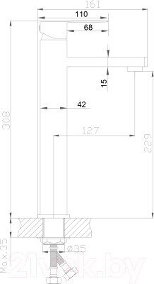 Смеситель Ekko E11803-7