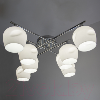 Люстра Элетех 21271-7/8 НПБ 01-8х60-109 Е27 / 1005405265