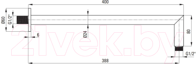 Душевая система со смесителем Deante Temisto Bronzo NAC M9QT
