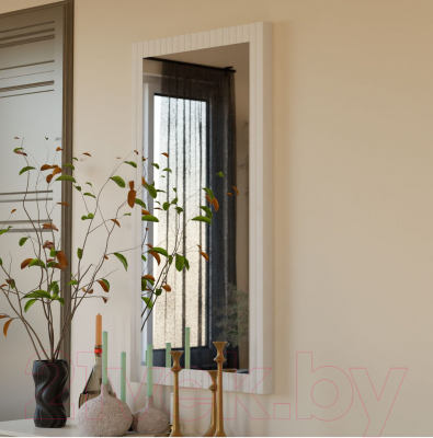 Зеркало Dipriz Piaforte Д.68026.2 (сосна/белый)