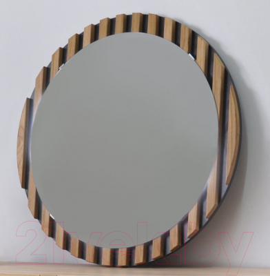 Зеркало Dipriz Piaforte Д.68023.1 (дикий дуб/черный)