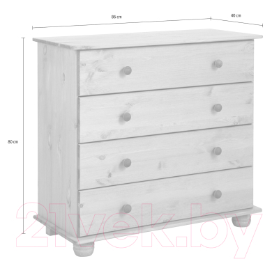 Комод Dipriz Melody Д.2290.1