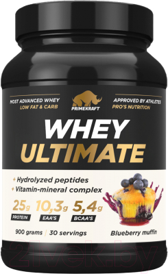 Протеин Prime Kraft Whey Ultimate Черничный маффин - фото