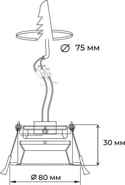 Точечный светильник De Markt Прайм 850010501