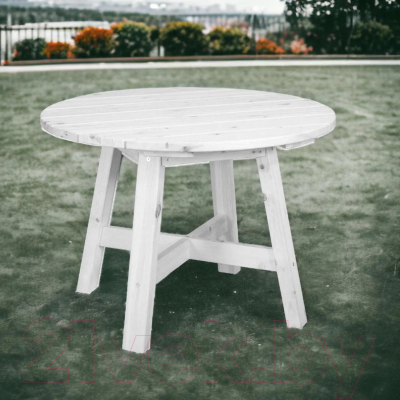 Стол садовый Dipriz Ойвинд Д.60047.1 (белый)