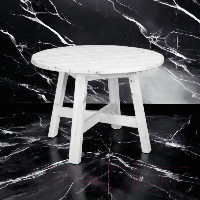 Стол садовый Dipriz Ойвинд Д.60047.1 (белый)