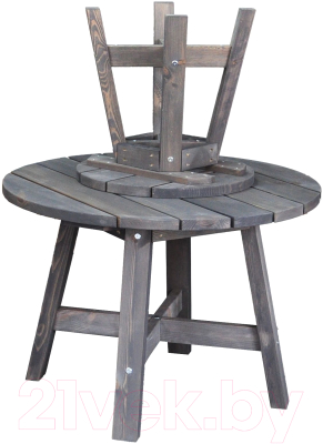 Кофейный столик садовый Dipriz Ойвинд Д.4232-3 (графит)