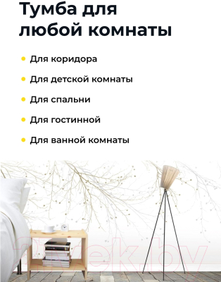 Прикроватная тумба Dipriz Раст Д.1420.1