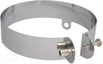 Хомут для дымохода Гефест Сталь Растяжка 220 AISI 430/0.5мм 46мм - фото