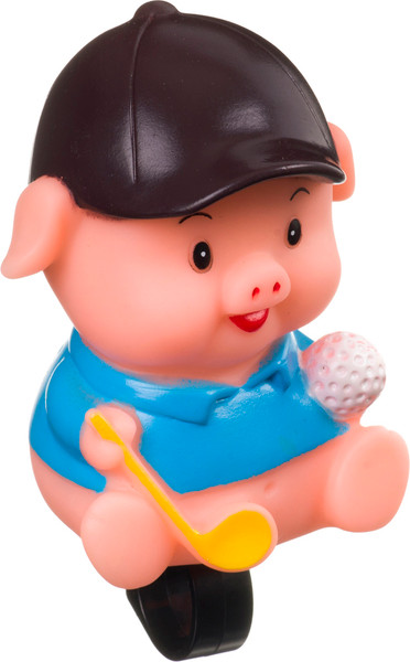 Звонок для велосипеда STG Хрюша/гольф / Х99004 - фото