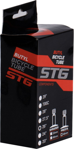 Камера для велосипеда STG 26x1.75/1.95 48мм / Х82415