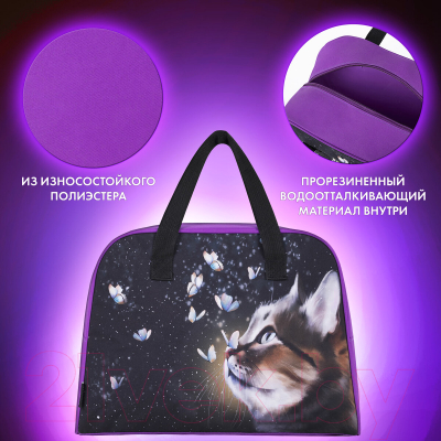 Детская сумка Brauberg Dream Cat / 271592