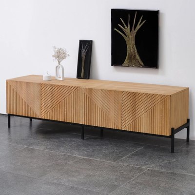 Тумба Dipriz Grooves / Д.50181.1 (дуб масло)