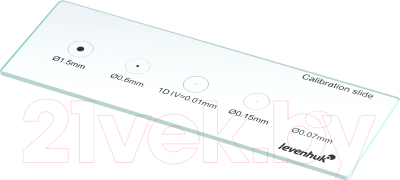 Калибровочный слайд Levenhuk MED X/Y / 76167 - фото