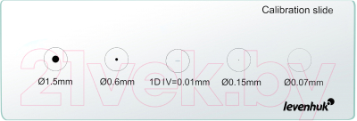 Калибровочный слайд Levenhuk MED X/Y / 76167
