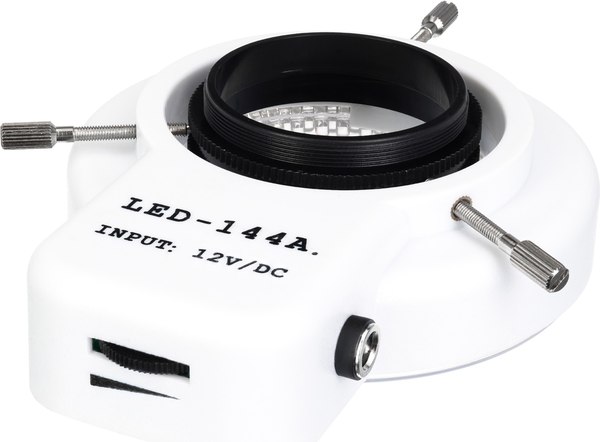 Осветитель для микроскопа Levenhuk LED 144 с адаптером и резьбой / 82235 - фото