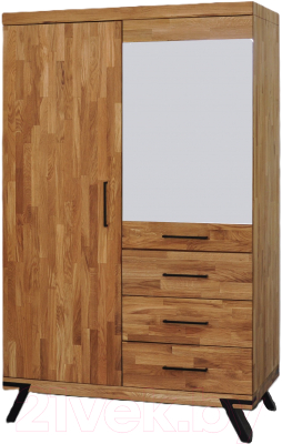 Шкаф Dipriz Flevers 2дв 3ящ / Д.70053 - фото