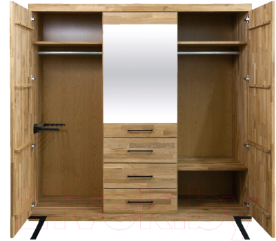 Шкаф Dipriz Flevers 3дв 3ящ / Д.70052