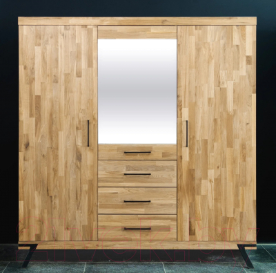 Шкаф Dipriz Flevers 3дв 3ящ / Д.70052