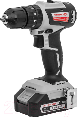 Аккумуляторная дрель-шуруповерт Интерскол 18V (769.2.2.45) - фото