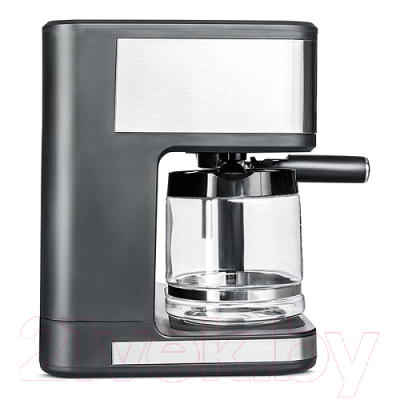 Кофеварка эспрессо BQ CM1005 2в1 (сталь/черный)