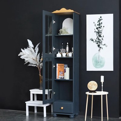 Шкаф с витриной Dipriz Бритта Д.30011.3