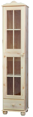 Шкаф с витриной Dipriz Бритта Д.30011.1 - фото
