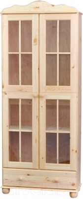 Шкаф с витриной Dipriz Бритта Д.30012.1 - фото
