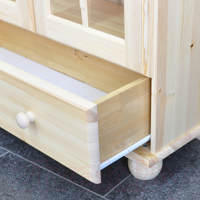 Шкаф с витриной Dipriz Бритта Д.30012.1