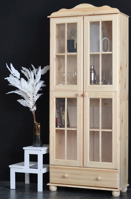 Шкаф с витриной Dipriz Бритта / Д.30012.7