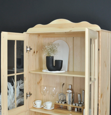 Шкаф с витриной Dipriz Бритта / Д.30012.7