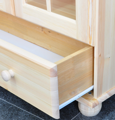 Шкаф с витриной Dipriz Бритта / Д.30012.7