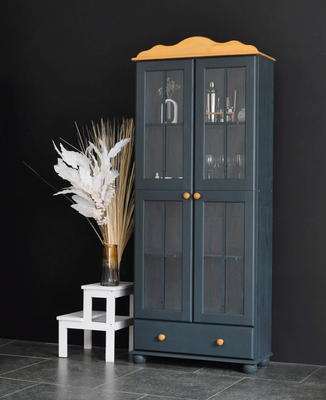 Шкаф с витриной Dipriz Бритта Д.30012.3