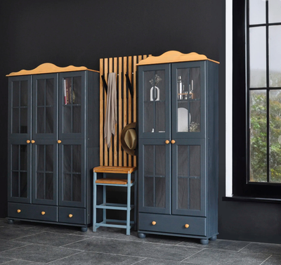 Шкаф с витриной Dipriz Бритта Д.30012.3