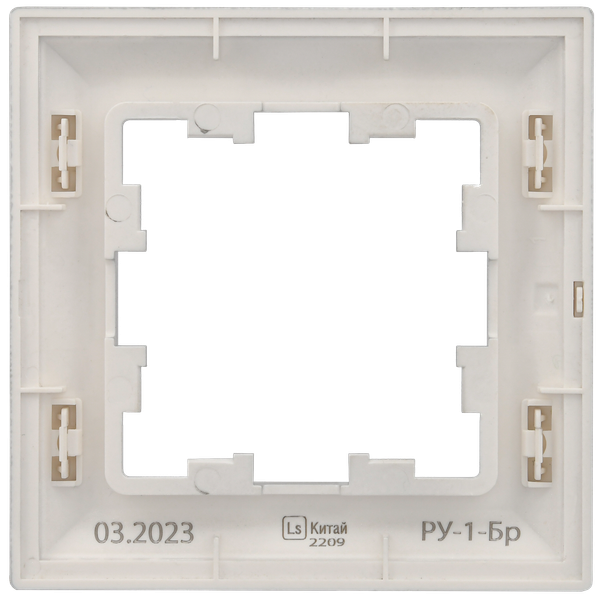 Рамка для выключателей и розеток IEK Brite BR-M12-12-K47