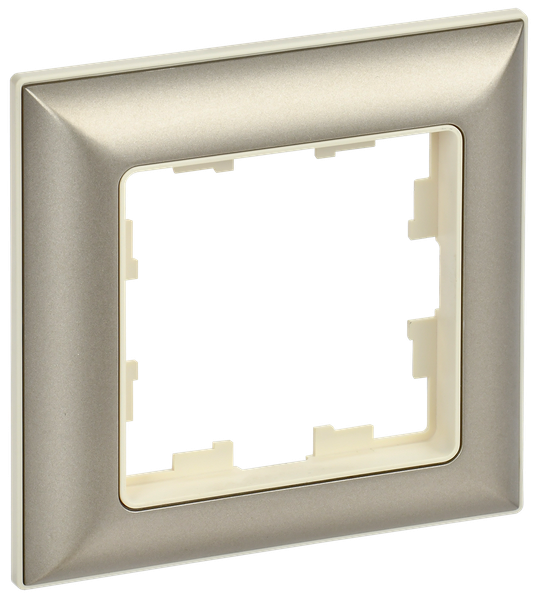 Рамка для выключателей и розеток IEK Brite BR-M12-12-3-K10 - фото