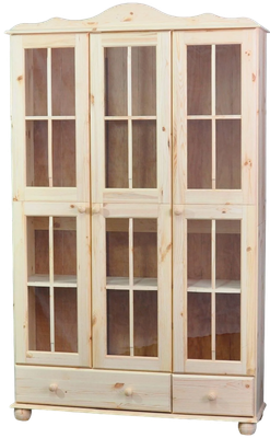 Шкаф с витриной Dipriz Бритта Д.30021.1 - фото
