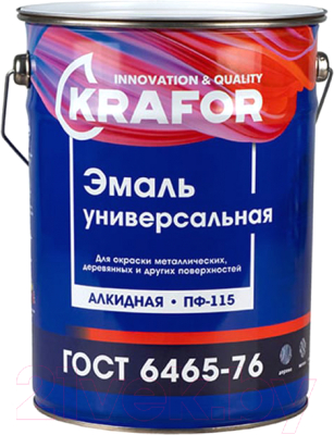 Эмаль Krafor ПФ-115 - фото